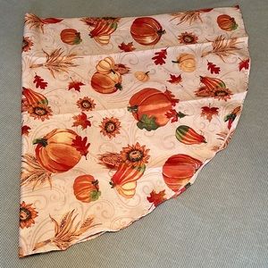 Large Round Pumpkin Tablecloth